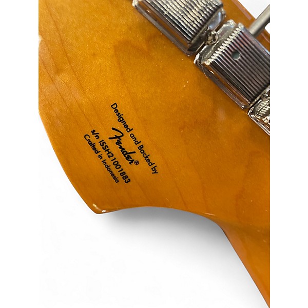 Used Squier Classic Vibe Starcaster Burgundy Hollow Body Electric Guitar