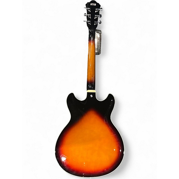 Used 2012 Ibanez AS73 Artcore 2 Tone Sunburst Hollow Body Electric Guitar
