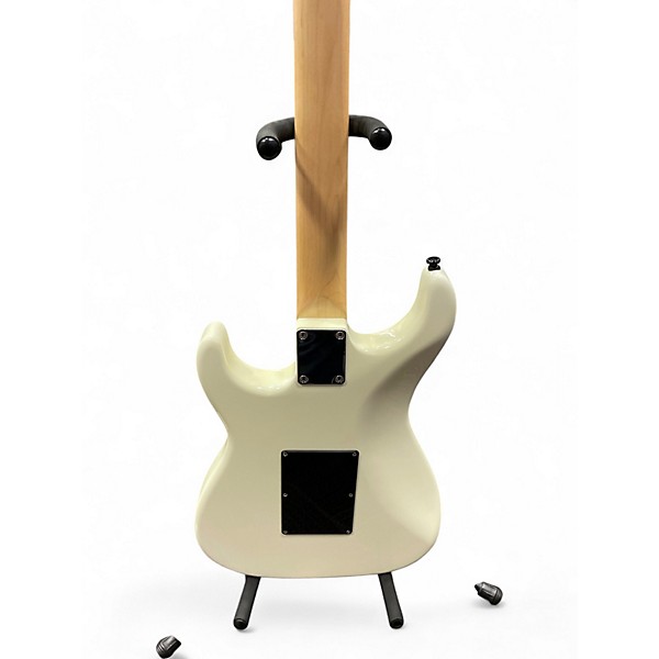 Used Gary Kramer CRUSADER DELUXE Pearl White Solid Body Electric Guitar