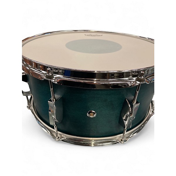 Used Canopus 6.5X14 yaiba sword model blue fade Drum