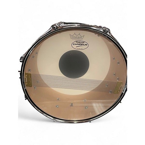 Used Canopus 6.5X14 yaiba sword model blue fade Drum