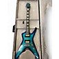 Vintage 1980s Dean ML Blue Fade Solid Body Electric Guitar thumbnail