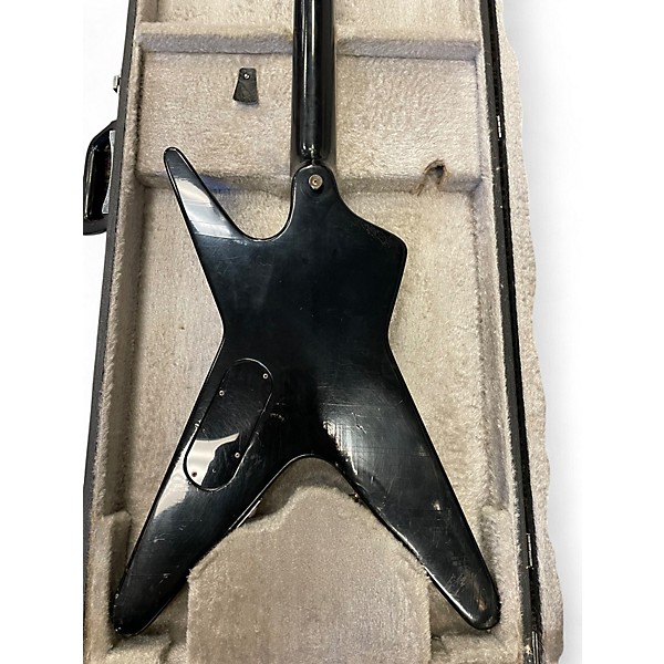 Vintage 1980s Dean ML Blue Fade Solid Body Electric Guitar