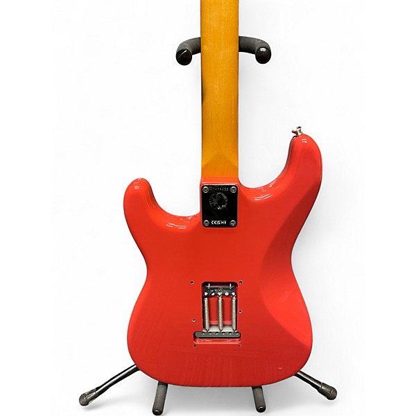 Used 2024 Fender 1961 vintage II Stratocaster Fiesta Red Solid Body Electric Guitar