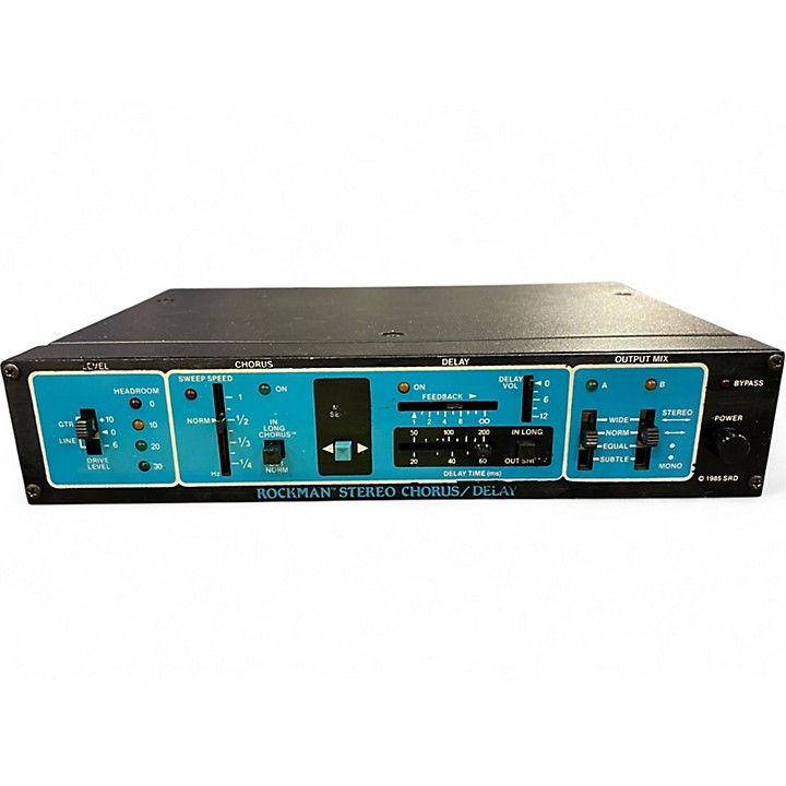 ROCKMAN STEREO CHORUS DELAY コーラス　ディレイ Vintage 1980s Rockman Stereo Chorus/Delay Effects Processor