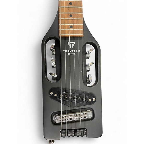 Used Traveler Guitar Ultra Light Black Acoustic Guitar