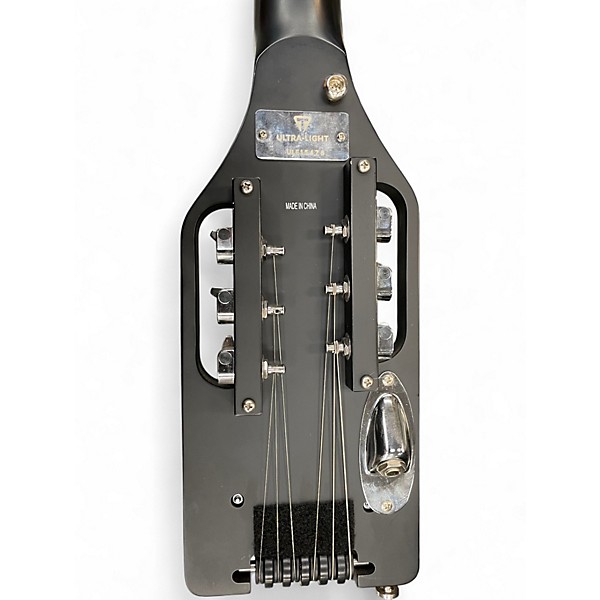 Used Traveler Guitar Ultra Light Black Acoustic Guitar