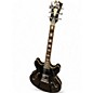 Used D'Angelico Premier Series DC Black Hollow Body Electric Guitar thumbnail