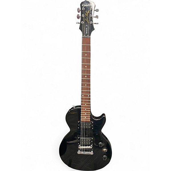Used Epiphone Les Paul Special II Black Solid Body Electric Guitar