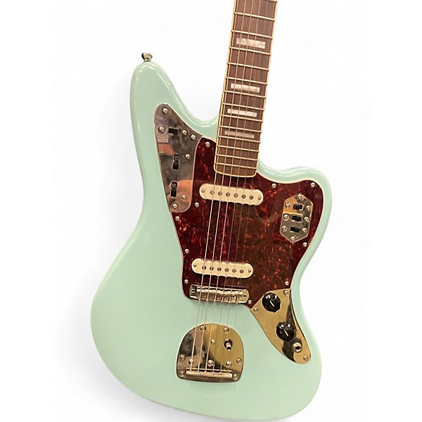 Used Squier CLASSIC VIBE 70S JAGUAR Daphne Blue Solid Body Electric Guitar