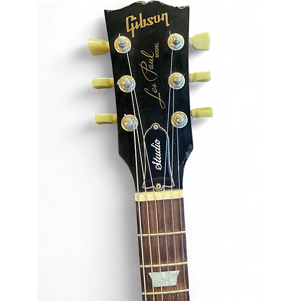 Used Gibson Les Paul Studio Satin Wine Red Solid Body Electric Guitar