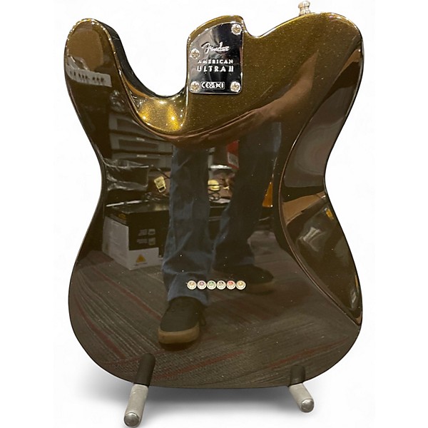 Used Fender American Ultra II Telecaster texas tea Solid Body Electric Guitar