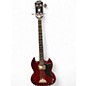 Used Epiphone EB0 Cherry Electric Bass Guitar thumbnail