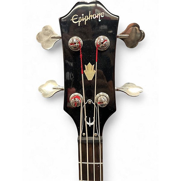 Used Epiphone EB0 Cherry Electric Bass Guitar