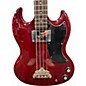 Used Epiphone EB0 Cherry Electric Bass Guitar