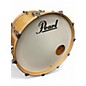 Used Pearl 3 Piece Wood Fiberglass Platinum Mist Drum Kit