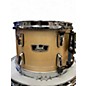 Used Pearl 3 Piece Wood Fiberglass Platinum Mist Drum Kit