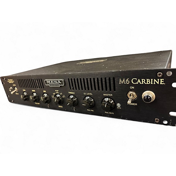 Used MESA/Boogie M6 Carbine 600W Tube Bass Amp Head