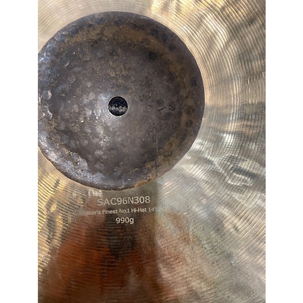 Used Samsun Cymbals 14in Masters Finest No. 1  Cymbal