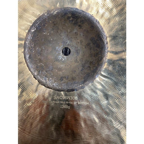 Used Samsun Cymbals 14in Masters Finest No. 1  Cymbal