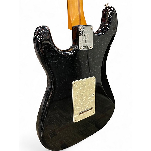 Used Fender 70th Anniversary Player Stratocaster Nebula Noir Solid Body Electric Guitar