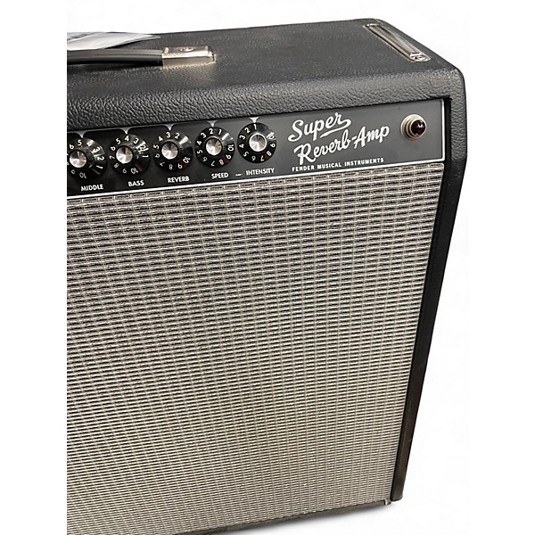 Used Fender 1965 Reissue Super Reverb 45W 4x10 Tube Guitar Combo Amp