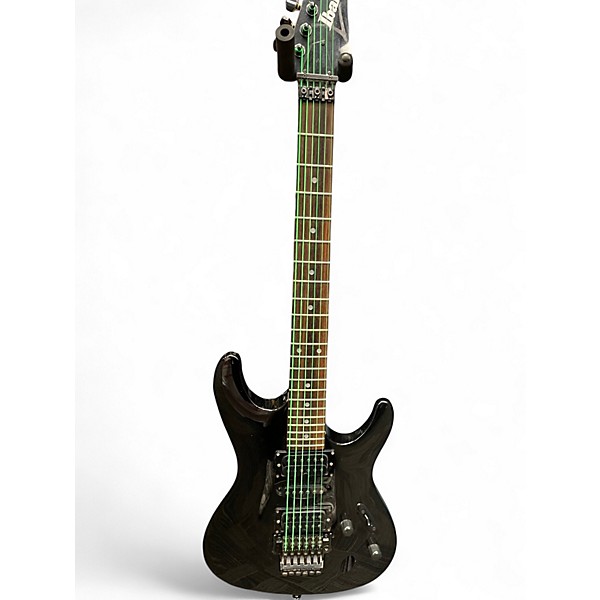 Used Ibanez S450S Black Solid Body Electric Guitar