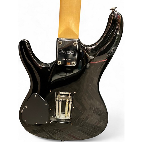 Used Ibanez S450S Black Solid Body Electric Guitar
