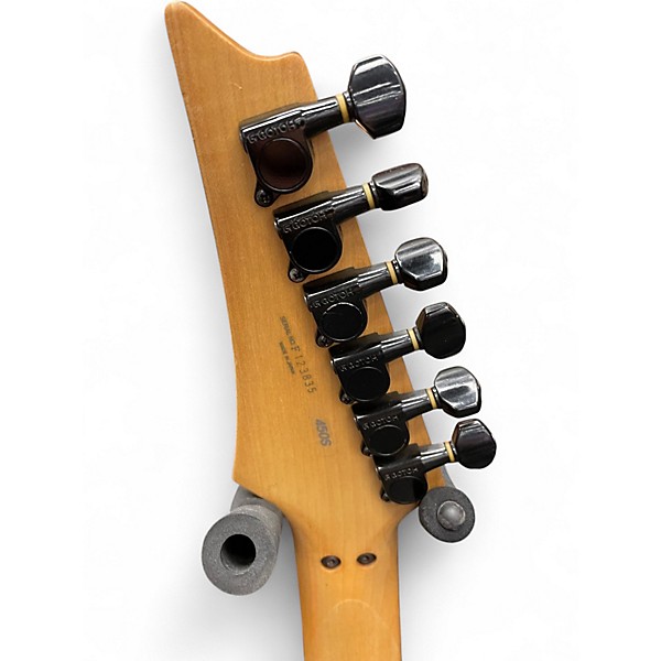 Used Ibanez S450S Black Solid Body Electric Guitar