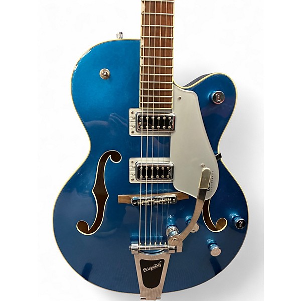 Used Gretsch Guitars G5420T Electromatic Metallic Blue Hollow Body Electric Guitar