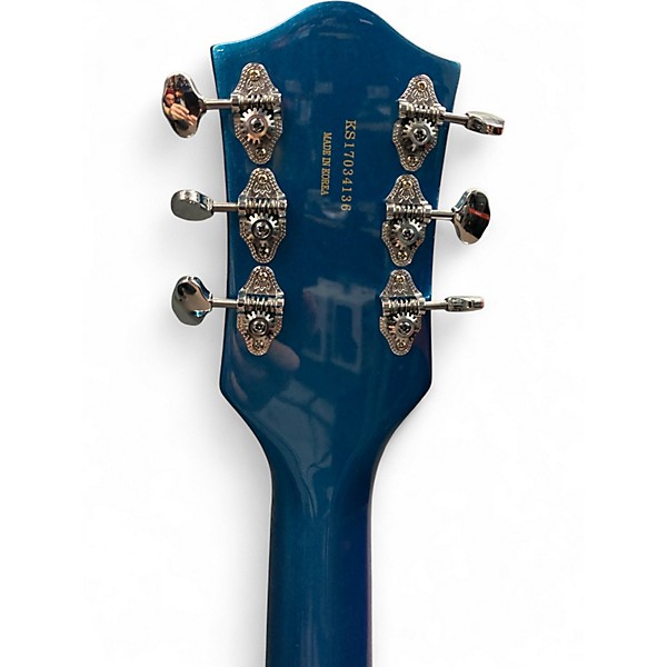 Used Gretsch Guitars G5420T Electromatic Metallic Blue Hollow Body Electric Guitar