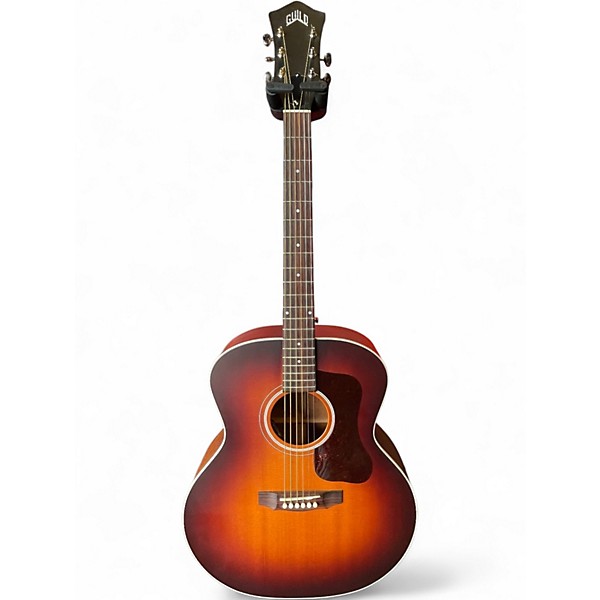 Used Guild F40E GSR Sunset Burst Acoustic Guitar