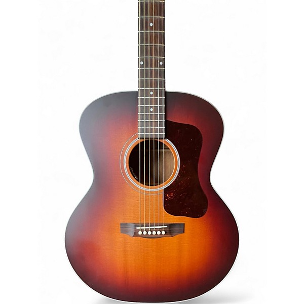 Used Guild F40E GSR Sunset Burst Acoustic Guitar