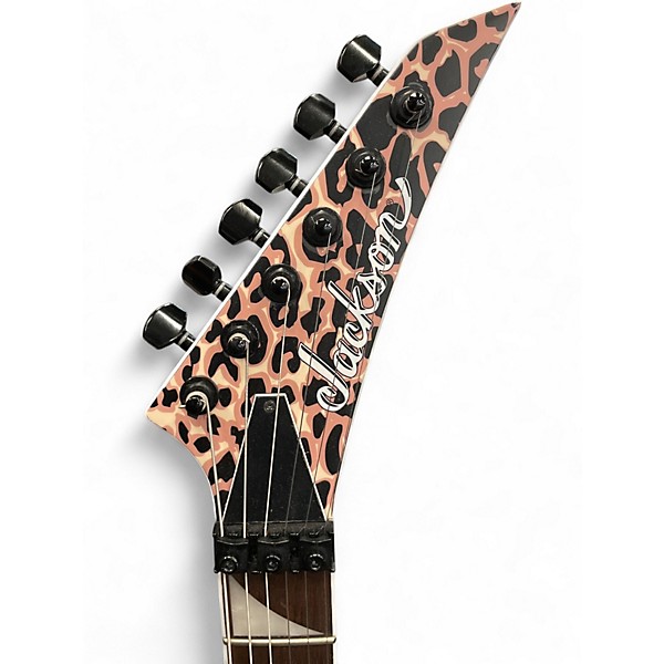 Used Jackson SLXDX LEOPARD Solid Body Electric Guitar