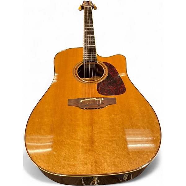 Used Takamine P4DC Natural Acoustic Electric Guitar