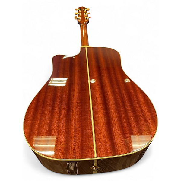 Used Takamine P4DC Natural Acoustic Electric Guitar
