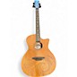Used Luna GYP TAT MAH GC Mahogany Acoustic Electric Guitar thumbnail