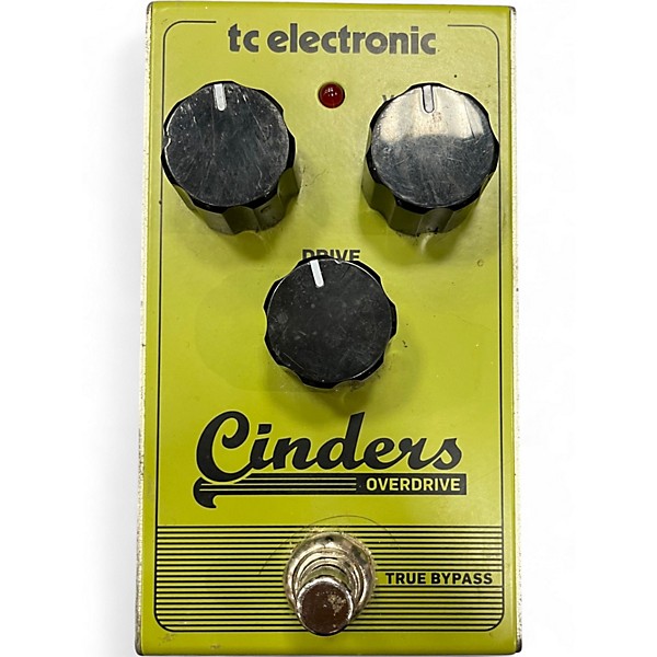 Used TC Electronic Cinders Overdrive Effect Pedal