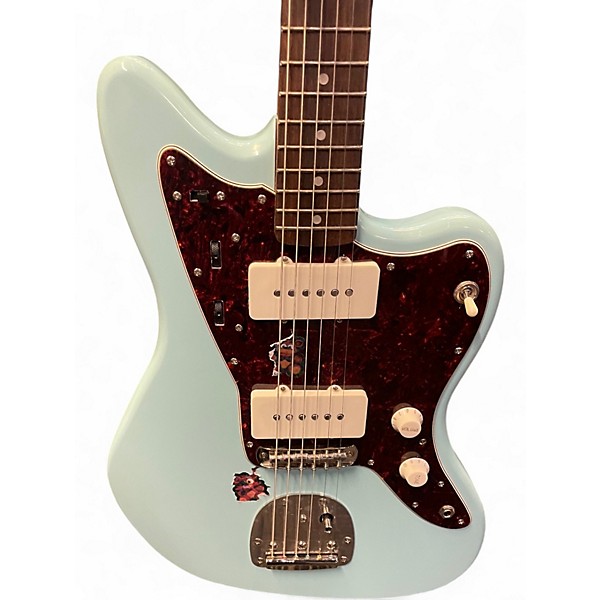 Used Squier Classic Vibe 60s Jazzmaster Daphne Blue Solid Body Electric Guitar