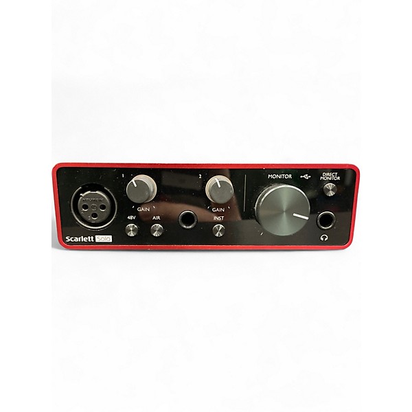 Used 2020 Focusrite Scarlett Solo Gen 3 Audio Interface