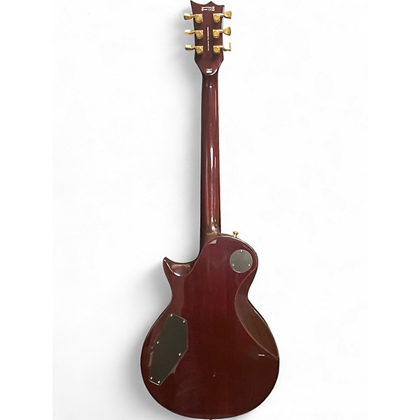 Used ESP EC1000 Trans Purple Solid Body Electric Guitar