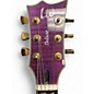 Used ESP EC1000 Trans Purple Solid Body Electric Guitar