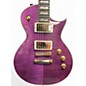 Used ESP EC1000 Trans Purple Solid Body Electric Guitar