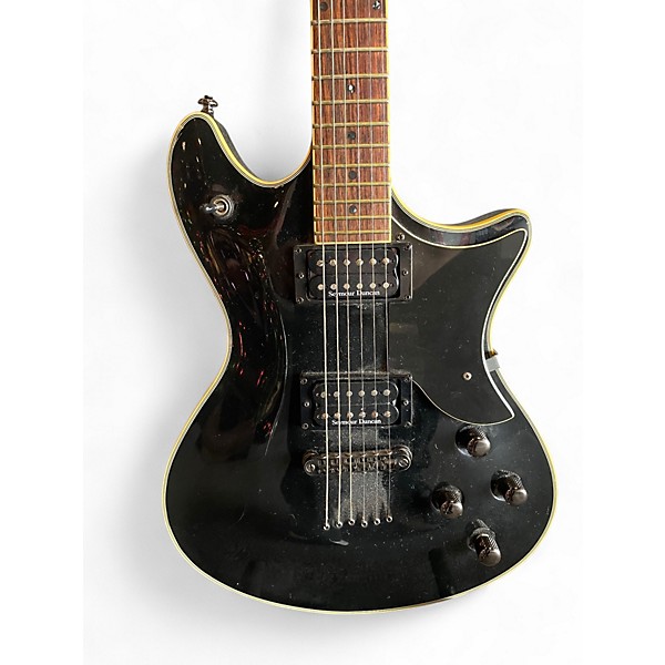 Used Schecter Guitar Research Blackjack Tempest Black Solid Body Electric Guitar
