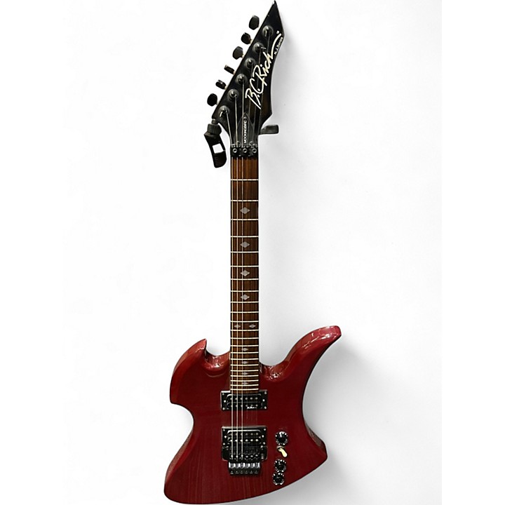 Used B.C. Rich NJ Series Mockingbird Red Solid Body Electric