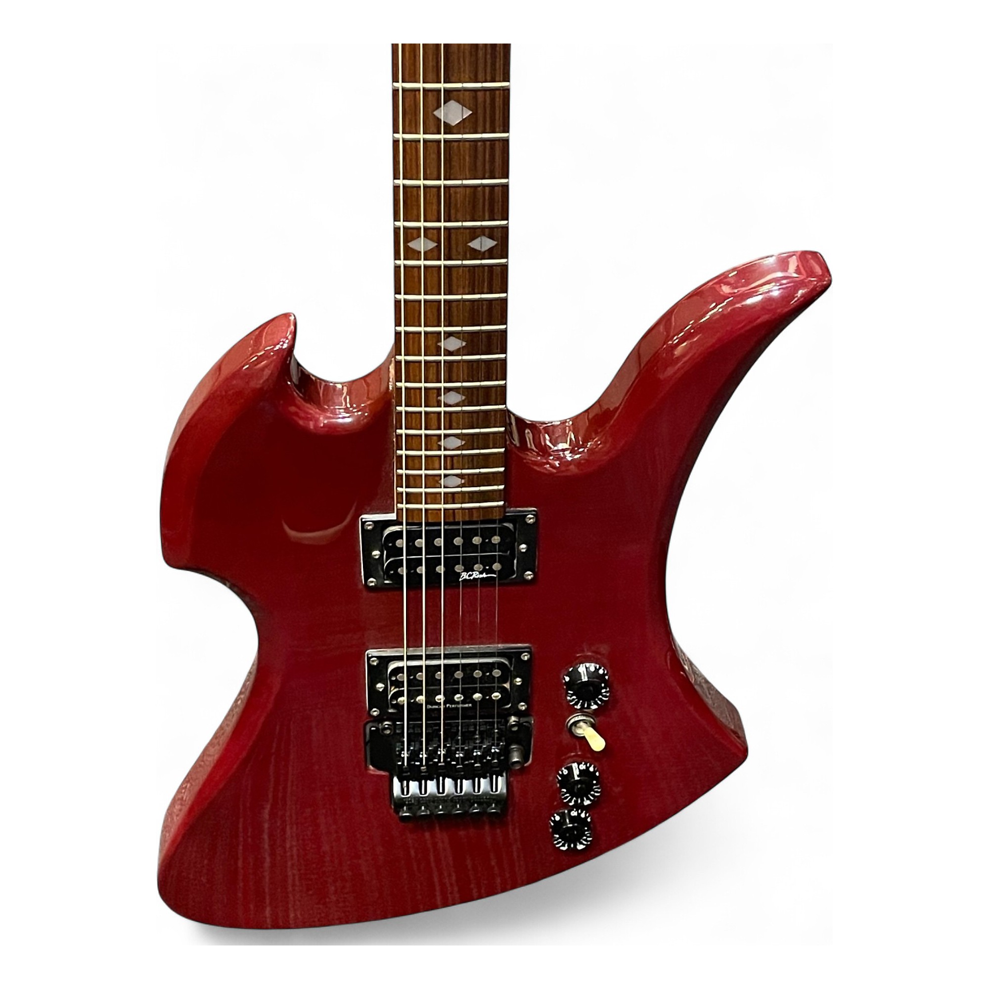 Used B.C. Rich NJ Series Mockingbird Red Solid Body Electric