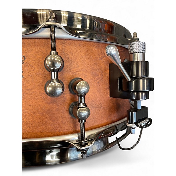 Used Mapex 12X5.5 Black Panther Design Lab Warbird Natural Walnut Drum