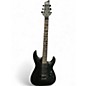 Used Schecter Guitar Research DAMIEN-FR Black Solid Body Electric Guitar thumbnail