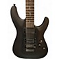 Used Schecter Guitar Research DAMIEN-FR Black Solid Body Electric Guitar