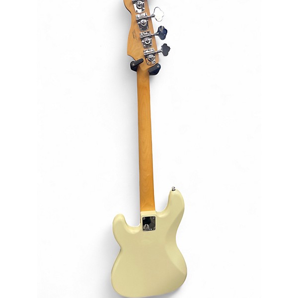 Used Fender Standard Precision Bass WHITE Electric Bass Guitar